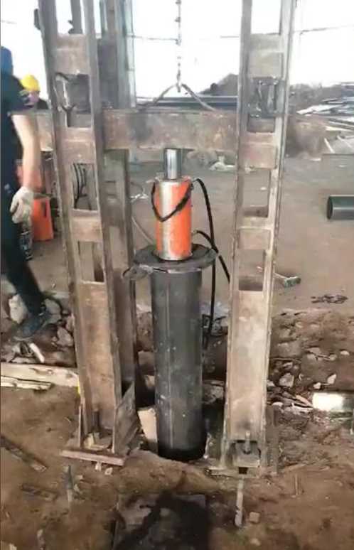 忻州保德县钢管桩加固