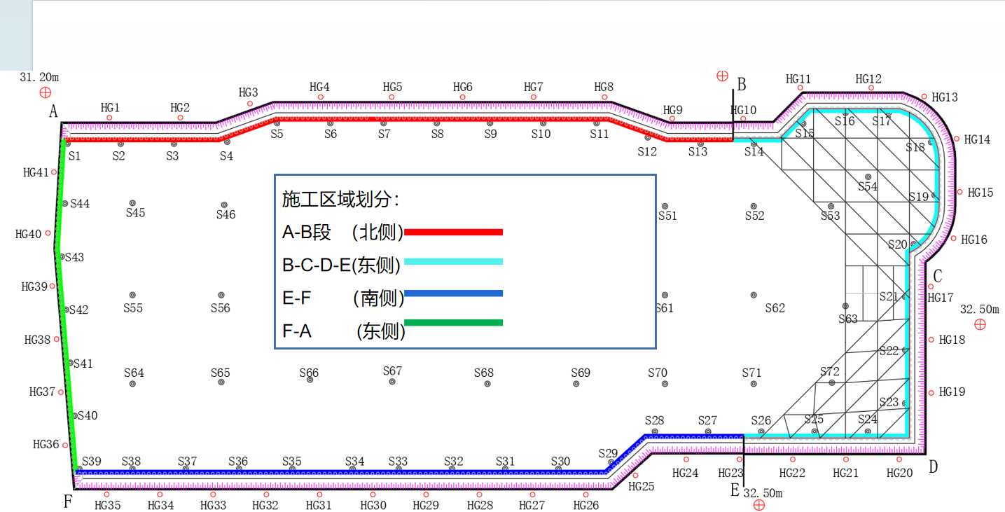 忻州保德县基坑支护设计
